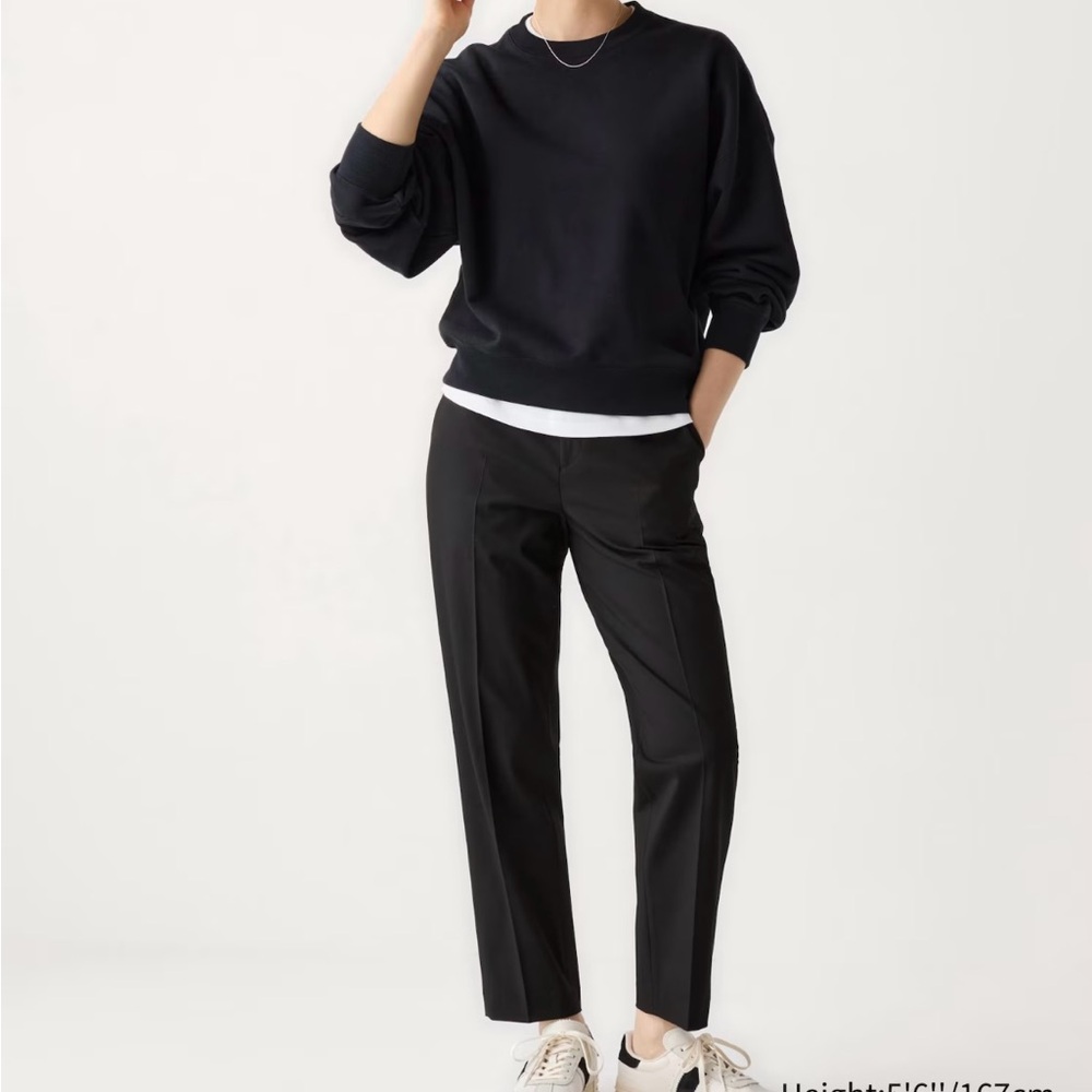 Uniqlo Smart Ankle Trousers Pants 2-way Stretch L